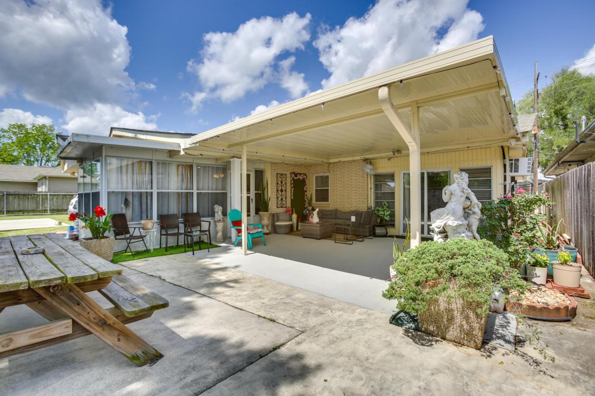 Eclectic Westwego Retreat With Sunroom And Patio! Eksteriør bilde